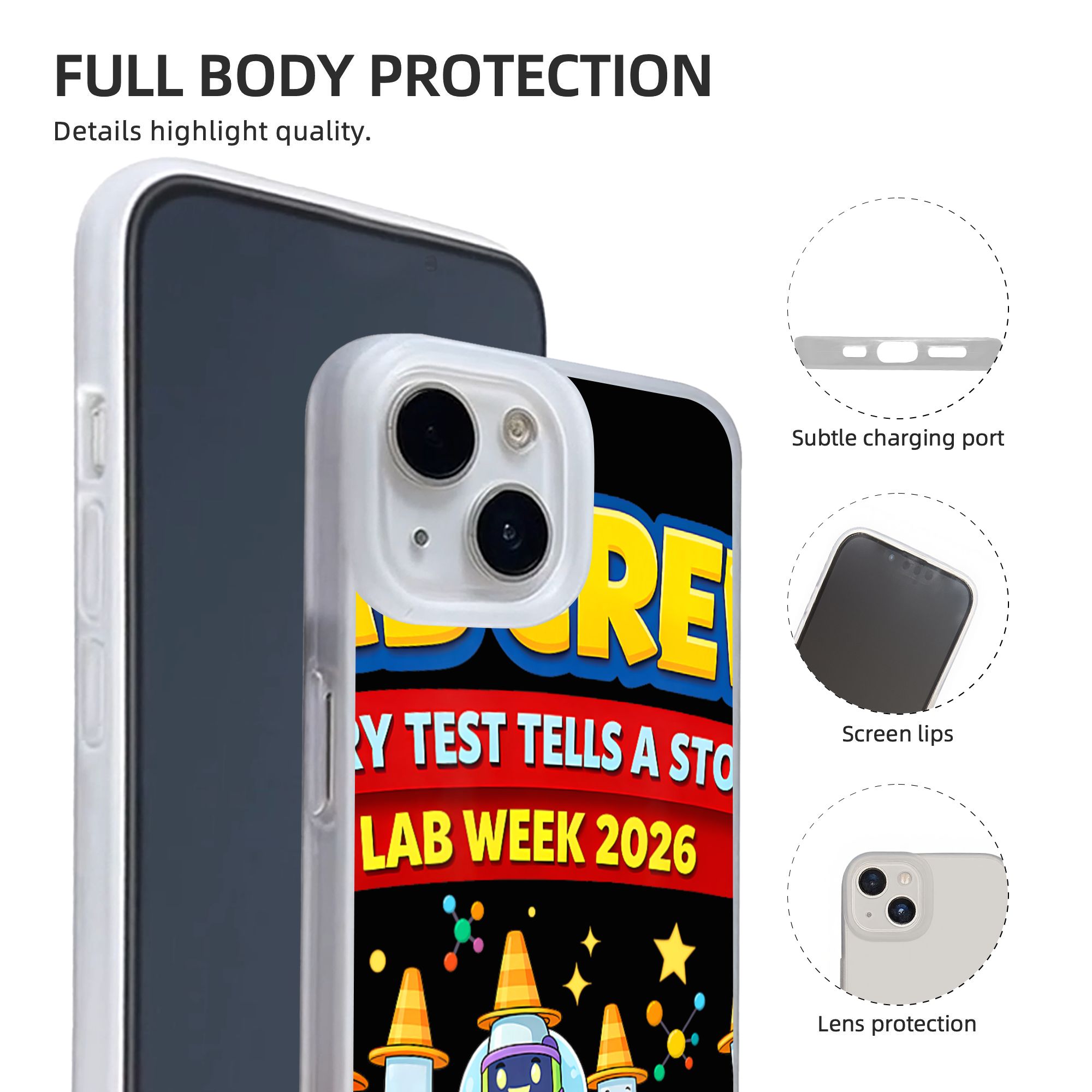 New Armor Bumper Shockproof La - Medical Lab Week recension och pris