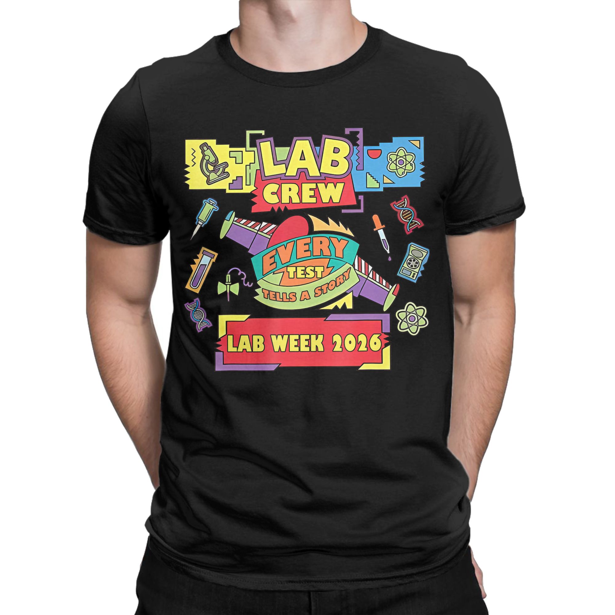 Oversized T-Shirt Lab Crew Lab - Medical Lab Week 2026 recension och pris